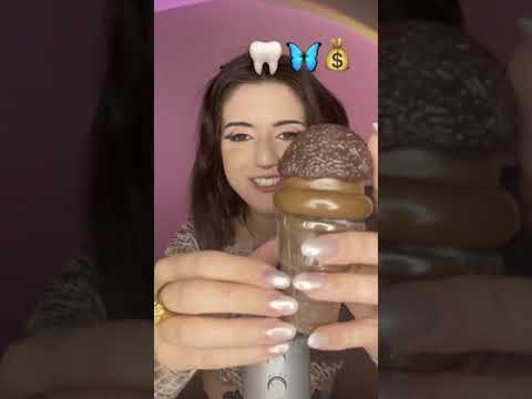 ASMR EMOJI CHALLENGE 🍦🦋🦷💰 #asmr #shorts #short
