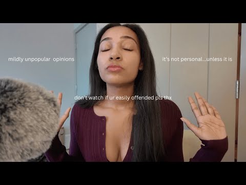 ASMR Unpopular Opinions | Soft Spoken