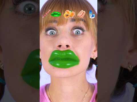 ASMR Emoji Jelly, Gummy, Sour Candy Mukbang #shorts