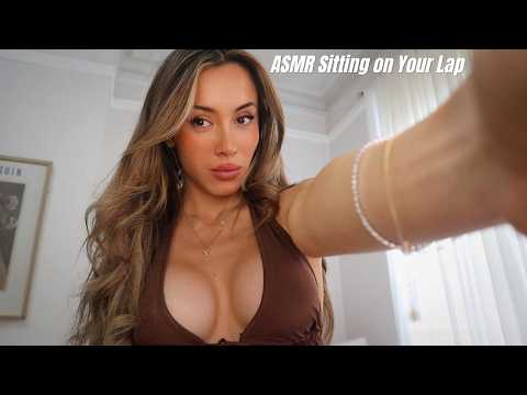 ASMR Best Friend's Sister Sits on Your Lap | Whispered