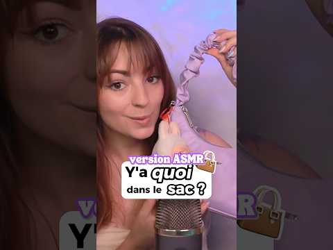 What's In My Bag 👜(ASMR)  #asmr #triggersforsleep #relax
