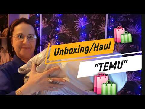 Asmr Français: Unboxing/Haul   "TEMU"  🛍🛍