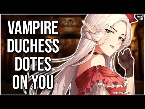 3DIO ASMR | Vampire Duchess Dotes on you 🍷| Personal Attention, Haircut, and Styling