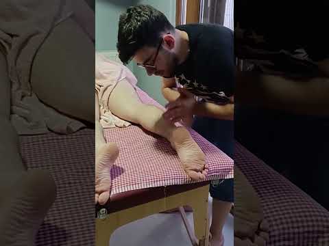 ASMR LEG THERAPY MASSAGE #massage #shortvideo #relax #relaxationmassage #challenge #asmr #turkish