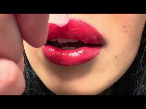 ASMR RELAX WHILE I PUT 50 LAYERS OF LIPSTICK 💄 