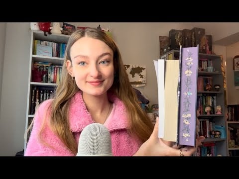 ASMR Last, Now, Next of Books! (Book triggers and close whispers) 