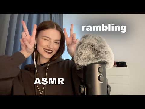 ASMR ramble (new look, botox, fillers etc.)