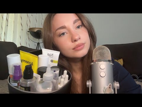 ASMR My Skincare Routine 🧖🏼‍♀️🧼 (close up whispers)