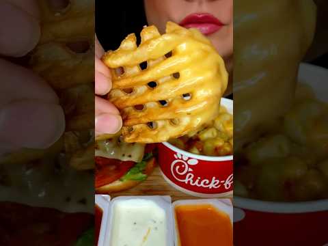 My favourite from Chick-Fil-A #asmr #fries #food #shorts