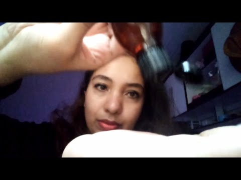 ASMR Massagem de corpo inteiro com óleo (com pedras energizantes, afirmações, energias positivas)