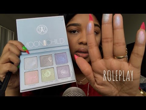 ASMR- Mean Big Sister Does Your Makeup (ROLEPLAY) 💄