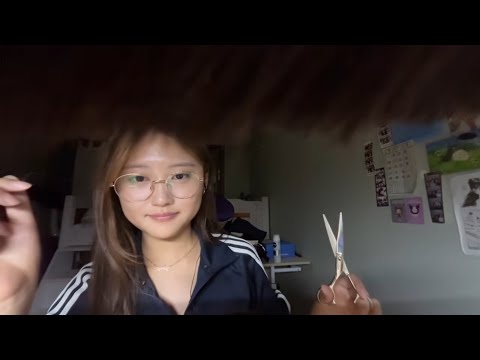 [ASMR] cutting ur bangs‼️💇✂️