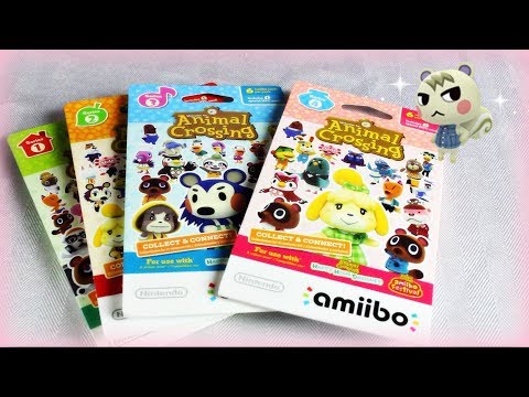 ASMR| Animal Crossing Amiibo Card Opening & Blind Bag