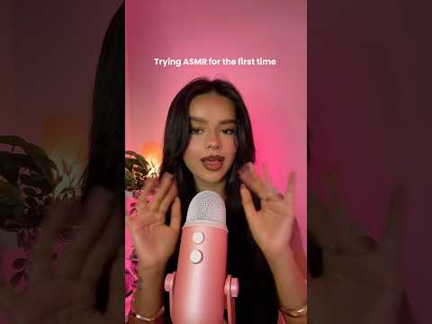 ASMR FOR FIRST TIME #asmr #firsttime #newbie #shortsviral