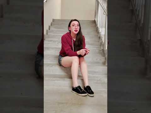 Singing in my apartment stairwell ✨ #Shorts