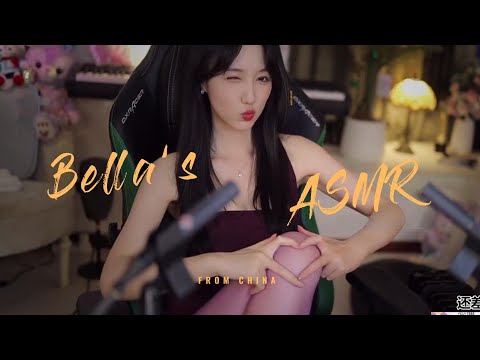 【贝拉小姐姐 ASMR】颅内、口腔音、略略略