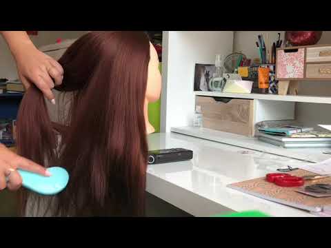 ASMR | 💆‍♀️ Tingly Hair Playing, Spraying, Brushing and Triming