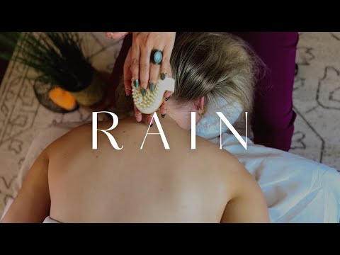 Gentle ASMR Back Massage for Deep Sleep w/ Morgan [No Talking] [Real Person]