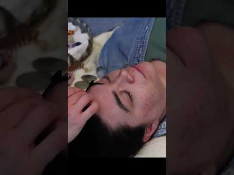 Satisfying eyebrow ASMR #asmr #relax #satisfying