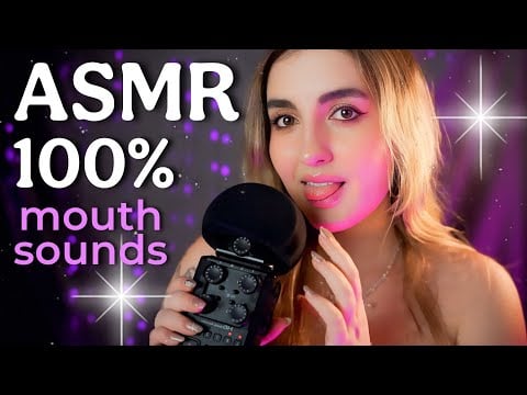 asmr MOUTH SOUNDS y BESITOS INTENSOS para DORMIR