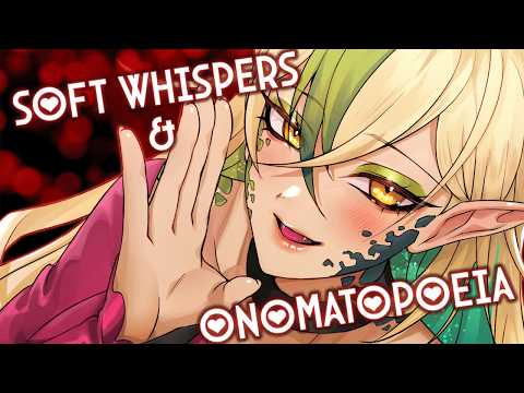 Relaxing Onomatopeia ♥ Soft Repetitive ASMR ♪