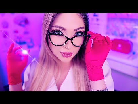 ASMR Flirty Doctor Asks You Out 😨 (Gentle Physical Examination, Medical Role Play, Cranial Nerve)