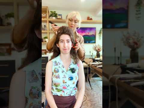 ASMR Sounds of Me Getting Ready! #shorts #hairstyle #makeup #glamsquad