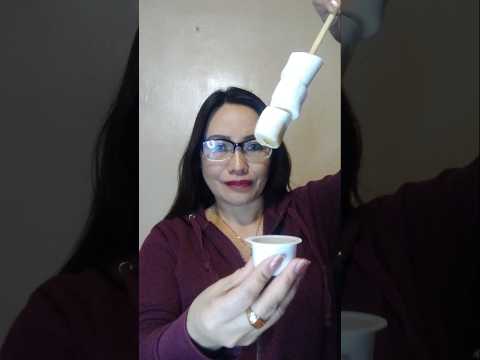 MARSHMALLOW WITH SYRUP #viral #mukbang #eatingshow #food #shortsfeed #everyone #asmr #foodie