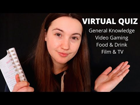 ASMR | Asking You 40 Trivia Questions (Soft Spoken) ~ Friday Night Virtual Quiz