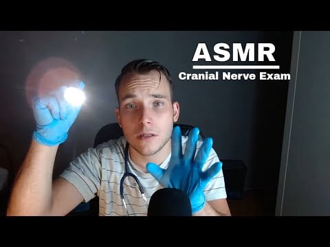 ASMR | Doctor Visit | Full Cranial Nerve Examination | Visual Triggers | Medical Roleplay