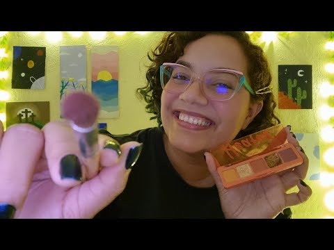 ASMR MAQUIANDO VOCÊ para seus 18 ANOS 🔞😱💖
