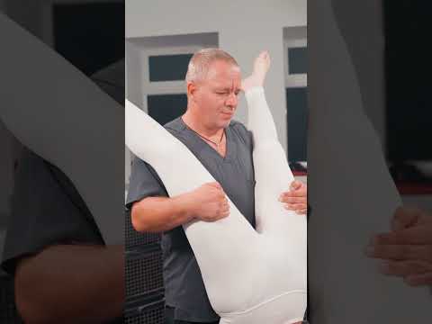 Alicia powers through intense stretch, training, and manual resets—total reboot #stretching