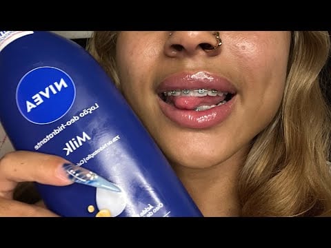 ASMR MOUTH SOUNDS AND LOTION SOUNDS💤💤💙