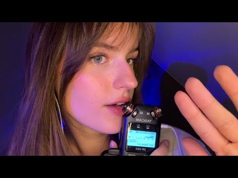 ASMR - bruits de bouche pour te mettre KO 🫦 (avec le tascam)