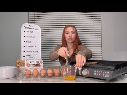 ASMR Breakfast Cafe Roleplay (soft spoken)
