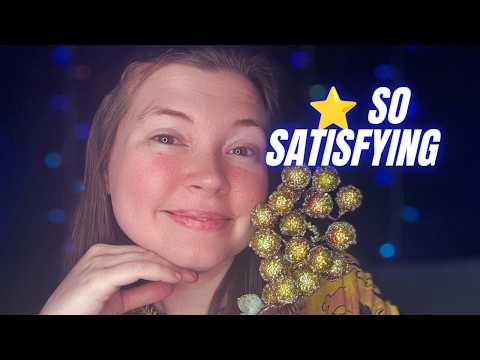 10 minutes of clicky golden fruit  🍇 (asmr)
