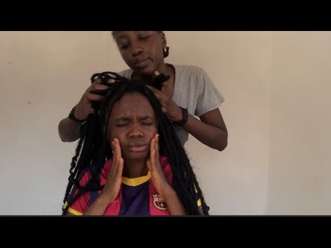 ASMR INTENSE SCALP SCRATCHING AND MASSAGE FOR DEEP SLEEP 😴 
