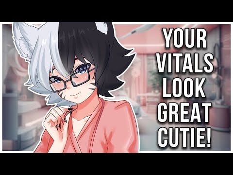 ASMR Roleplay | Flirty Femboy Doctor Treats Your Sore Muscles ❤️‍🩹