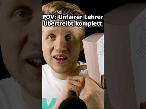 ASMR - POV: Unfairer Lehrer übertreibt komplett! #shorts #asmr #roleplay #deutscheasmr