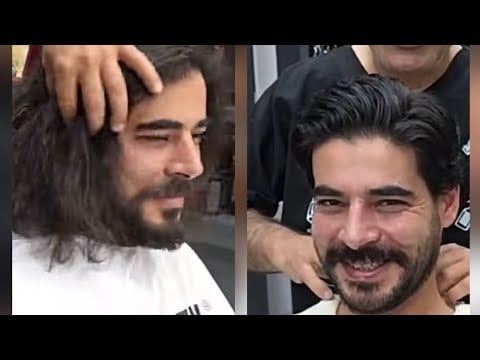 Long Hair to Short Hair Transformation ✂️ | Beard Shave & Skincare | Relaxing ASMR LIVE