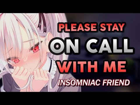 Fellow Insomniac Friend Calls You At 3am ♡ [Comfort] [Company] [Sleep-Aid] ASMR Roleplay