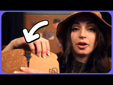 2.5 Minute ASMR | Cork Coasters Galore! (feat. Toaster Coaster)