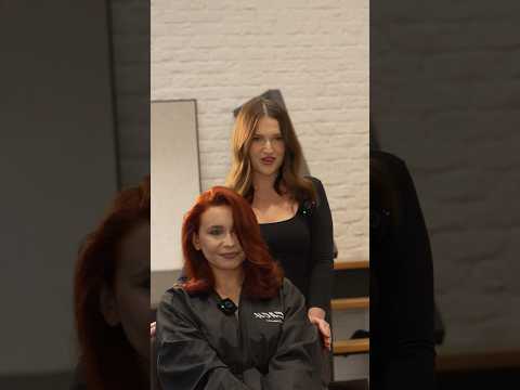 💈(ASMR) Hair Coloring & Scissor Haircut by Beautiful Russian Hair Stylist