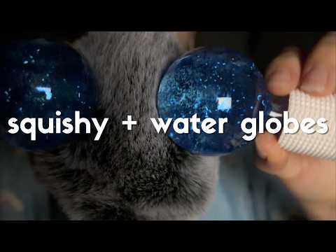 Water Globes, Squishies & Fluffy Mic 🫧 Testing NEW ASMR Triggers