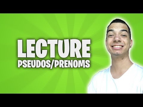 Spécial 10 000 abonnés : Lecture de pseudos / prénoms