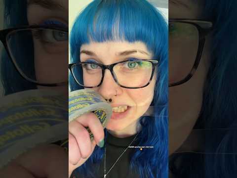 ASMR waxing your chin hairs 😌 #shorts #asmr