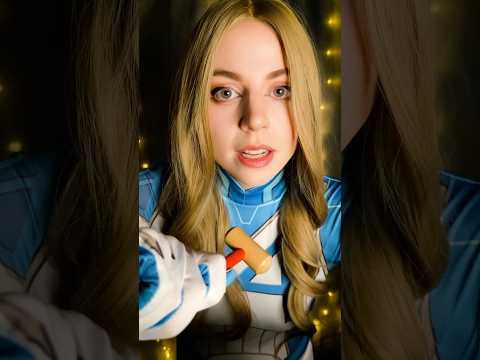 ASMR Invisible Woman Tests Your Reflexes (Medical Checkup Roleplay) #shorts #asmr #asmrsounds