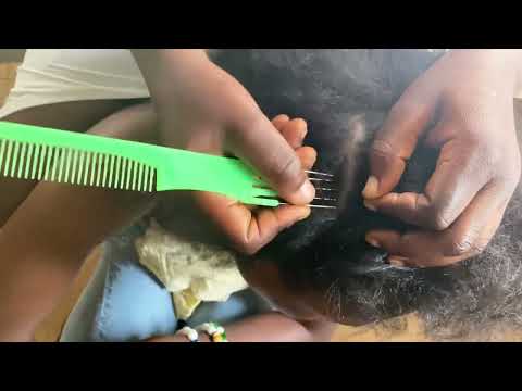 ASMR ATTENTIVE SCALP NITPICKING AND SCRATCHING-  A LOT OF TINGLES