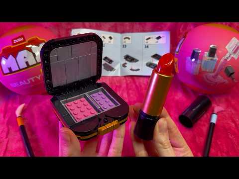 ASMR Building Lego Makeup Products?! (Whispered, Rummaging)