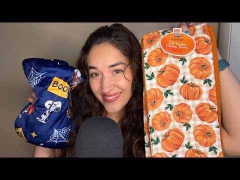 ASMR | 🛍️ Marshalls Haul 🛍️ | Whispered | Fast Tapping | Fabric Sounds Foam Mic Sounds